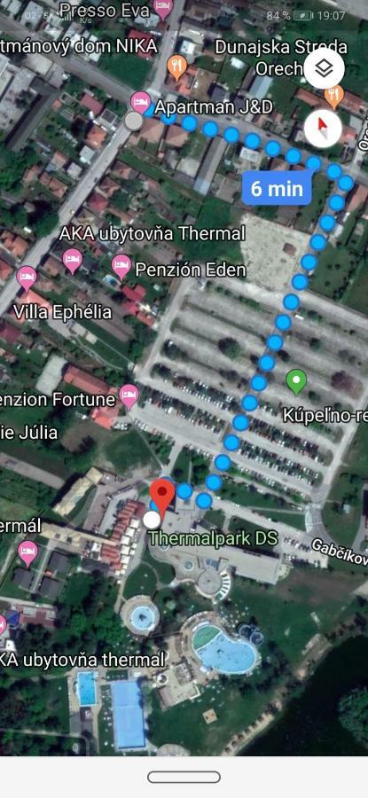 Apartment J&D Dunajská Streda Exterior foto
